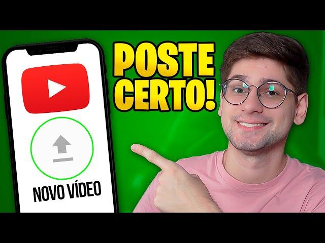 Como Postar Vídeo no YouTube do JEITO CERTO pelo Celular em 2024