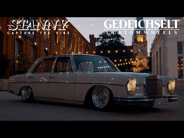 Bagged Mercedes W108 (250 SE) on Gedeichselt Custom Wheels || Stanny