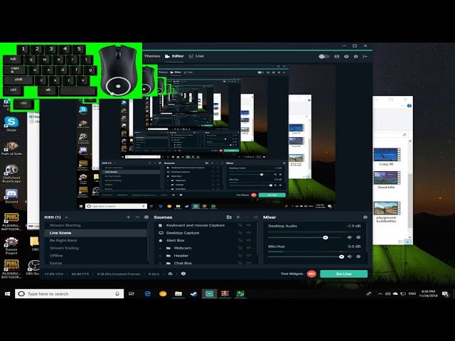 How to Display Keyboard and Mouse On Streamlabs OBS