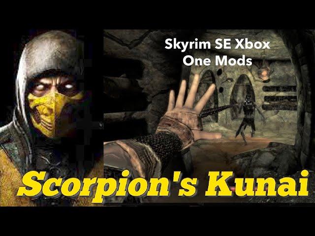 Scorpion's Kunai Skyrim SE Xbox One Mods