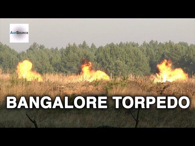 Army Engineer Clear Obstacles with "Bangalore Torpedo" and C4