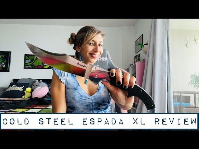 Cold Steel Knives Espada XL with Polished G10 and Aluminum Bolster and Frame Knife Review