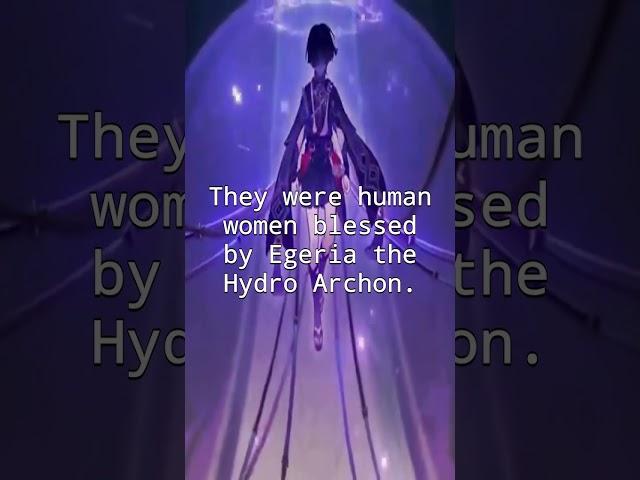 Fontaine Nymphs' Human Origins  #shorts