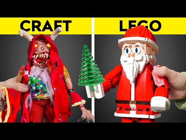 Good Santa or Scary Santa? LEGO Advent Calendar & DIY Christmas Magic! 