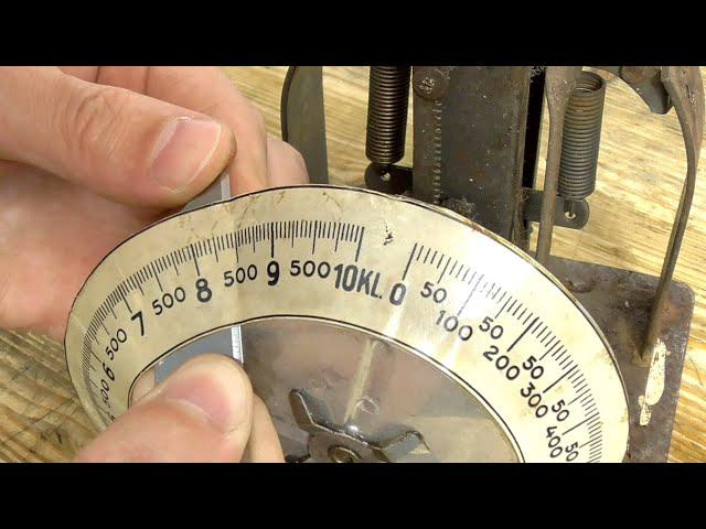 Making New Dial for Antique Kitchen Scale