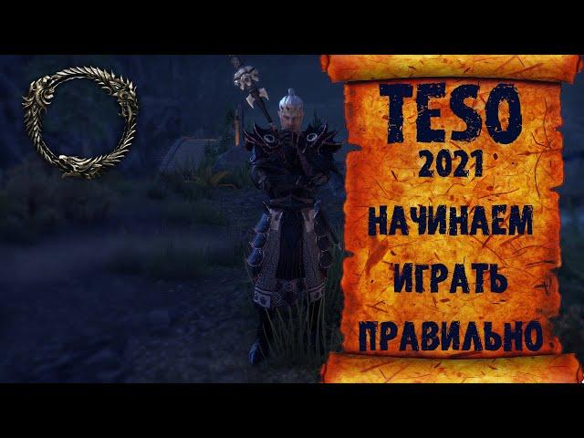 TESO, как правильно начать игру - гайд для новичков.