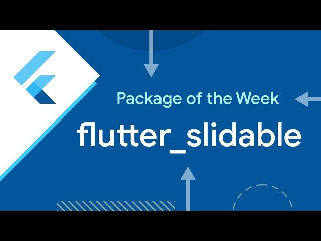 flutter_slidable (Flutter Package of the Week)