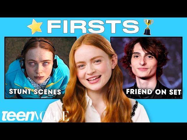 Stranger Things' Sadie Sink Reveals Her "First" Everything! | Teen Vogue