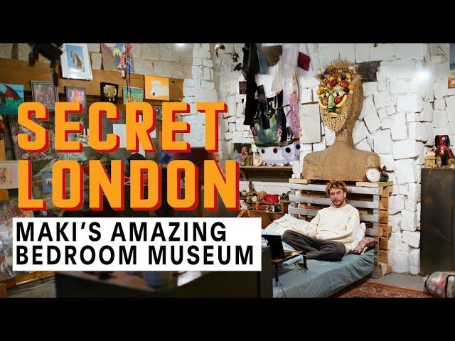 Artist Builds Incredible Secret Art Museum in his Bedroom in Abandoned London Building - DOCUMENTARY