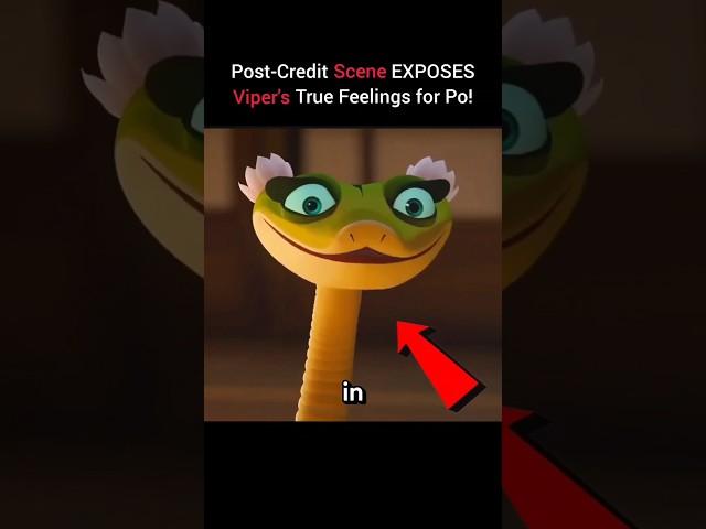Is Viper in LOVE With Po Kung Fu Panda ? #shorts