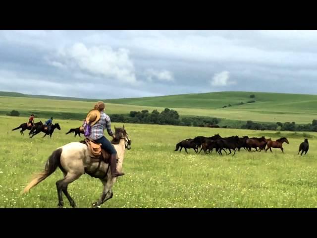 Ковбойка-2015 на Медовых Водопадах (КЧР)/ Western games 2015 in Karachay Cherkessia