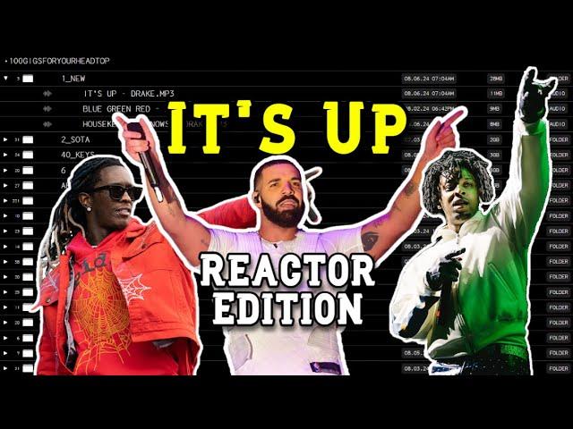 Drake ft. Young Thug & 21 Savage - It's Up - REACTION MASHUP/COMPILATION