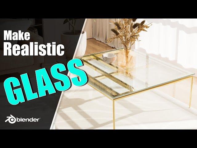 Best Realistic Glass Shader in Blender (Tutorial)