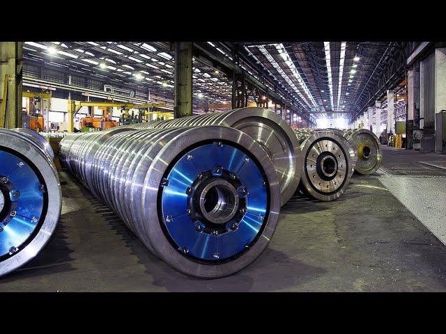 Hypnotic Producing Process Of 1,000 Train Wheels/Day & Airplane Tires In 239 Billion USD Industry