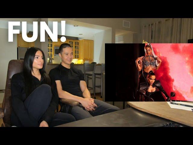 ANITTA FAKING LOVE ft. SAWEETIE! (Couple Reacts)