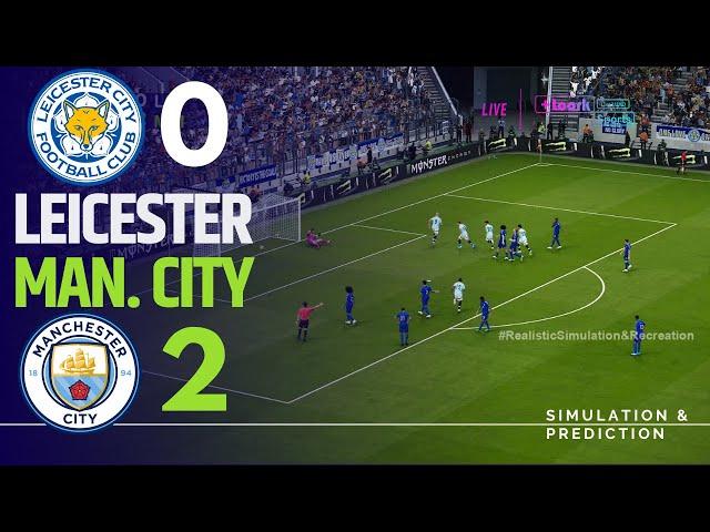 LEICESTER CITY vs. MANCHESTER CITY LIVE Premier League  24/25