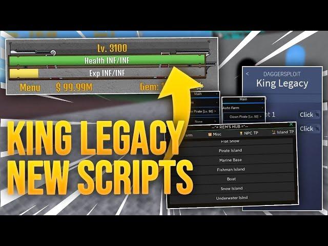 King Legacy Script/Hack – Get All Fruits, Auto Farm, Auto Sea King (2023)!