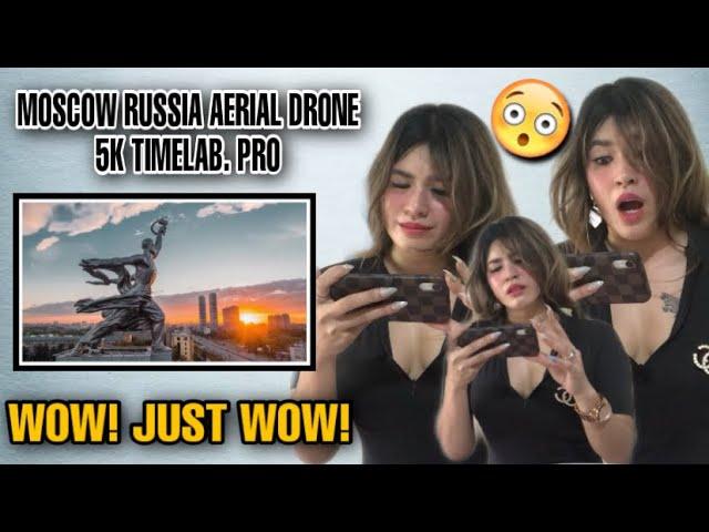 MOSCOW RUSSIA AERIAL DRONE 5K TIMELAB.PRO | Москва Россия Аэросъемка | FILIPINA REACTION