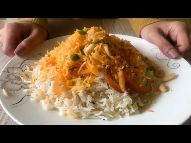 Afghani Veg Narenj Pulao | Narenj Pulao |  Afghani Orange Rice | it’s food time