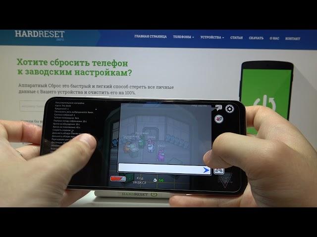 Как Играть в Among Us на Samsung Galaxy M22 / Тест игры Амонг Ас