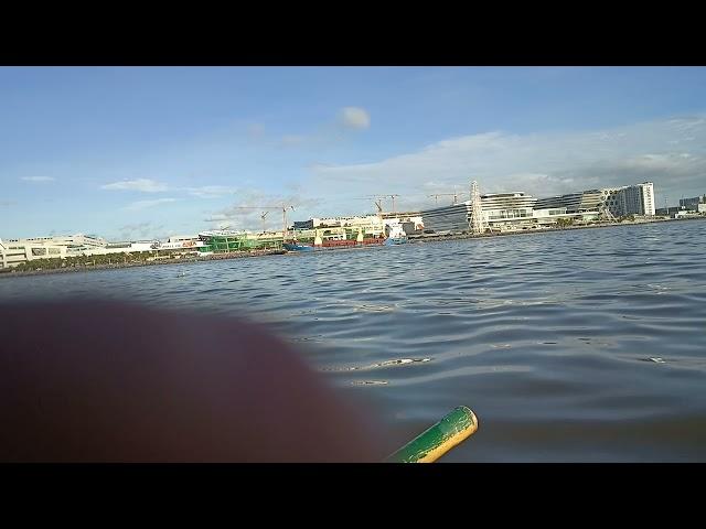 MOA VIEW FROM A BOAT / MANILA BAY WITH SPUTNIK KOSA(1)