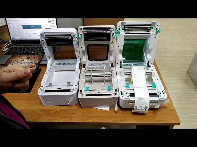 Принтер этикеток Xprinter XP-450B, сравнение с XP-420B и XP-460B