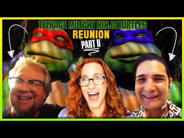 TMNT Movie (1990) Cast Reunion PART 2 - Corey Feldman & Robbie Rist! Hosted by Judith Hoag