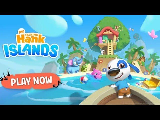 New Game Released | My Talking Hank: ISLAND  Gameplay Walkthrough