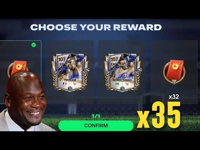 ALL Red Packet Crazy Packs  +TOTY 25 Funny Pack Opening #fcmobile