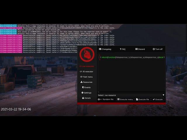 o melhor MOD MENU para gta RP sem banimentos ! / EXECUTOR LUA FIVEM ~ FELIPE MENU 01/10/2021