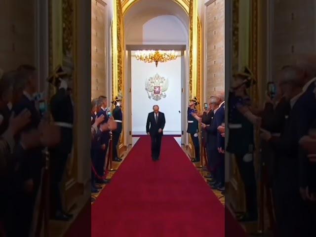 Vladimir Putin Vladimirovich Putin grand entry in Kremlin palace  #putin #president#russia#entry