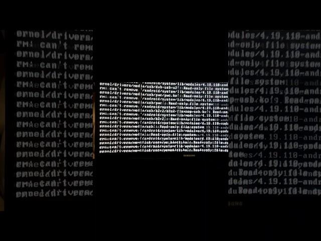 Kernel Panic  #kernelpanic #android #phone #samsung #oldandroid #debugmode #error #kernel #linux