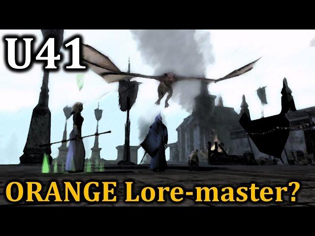 How To Play the Old Red LM... kinda | LOTRO | U41 "Orange" Lore-master Gameplay/Practice/Combat