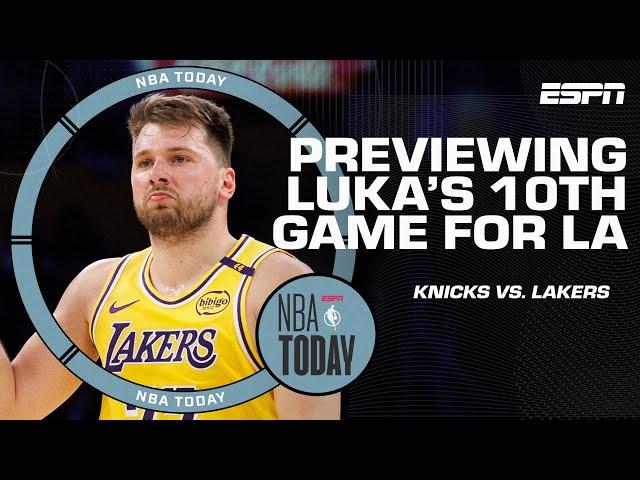 Knicks vs. Lakers Preview: Who has the most to prove?  Perk’s Big List of Contenders | NBA Today