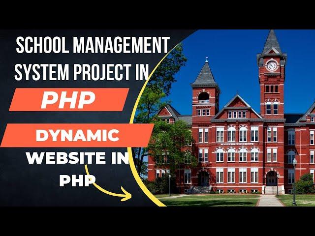 School Management System Project in PHP/Codeigniter