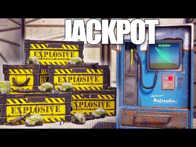 I raided an explosive jackpot...