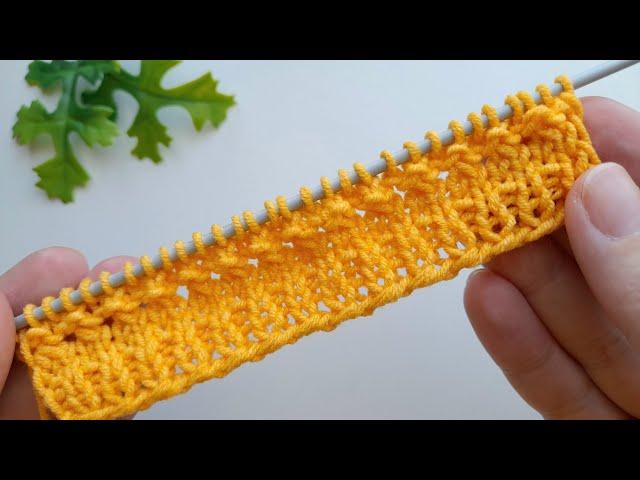 WOW!? I wish I knew this beautiful KNITTING pattern Before!