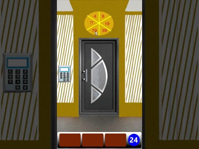 Doors Escape Play With Numbers level 24 walkthrough