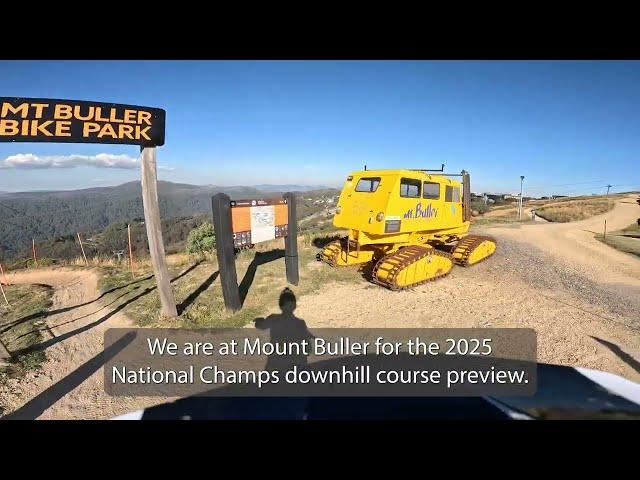 Downhill course preview | 2025 GWM Mountain Bike National Championships