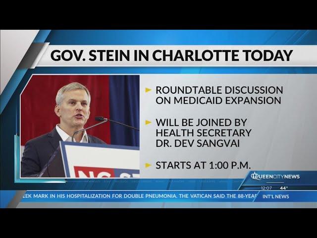 Gov. Stein at Charlotte Medicaid Roundtable on Friday