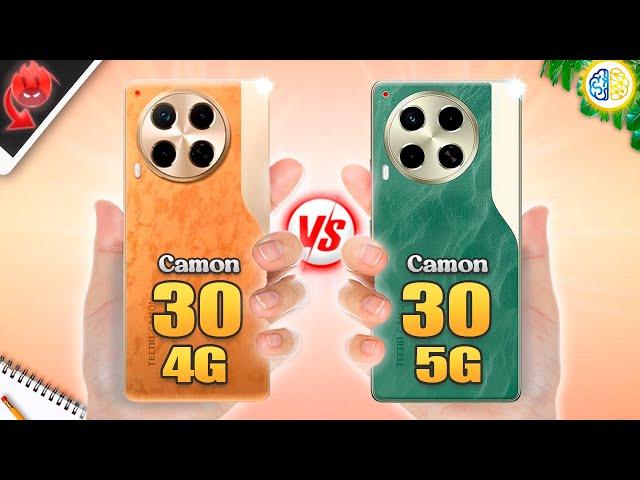 Tecno Camon 30 4G Vs Tecno Camon 30 5GFull Review