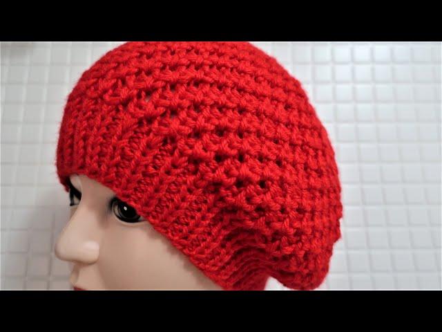 КЛАССИЧЕСКИЙ БЕРЕТ СПИЦАМИ. Подробный МК HOW TO CREATE A FASHIONABLE CLASSIC BERET