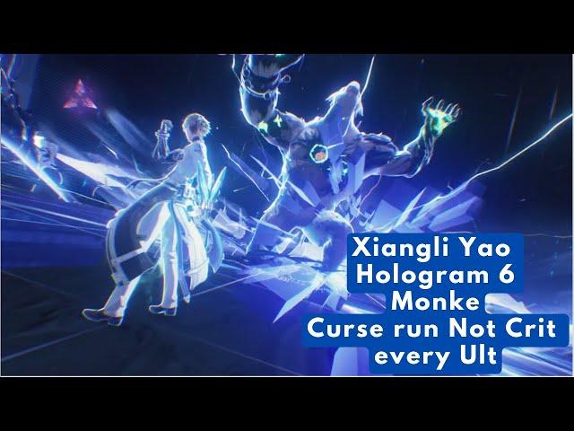 WuWa Xiangli Yao in Hologram 6 Feilian Beringal: Every Ultimate NOT CRIT what a curse run