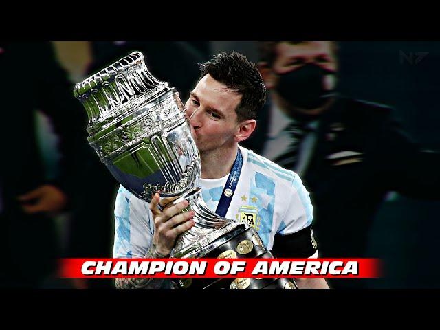 Lionel Messi ● Champion of América ● All Assists & Goals in Copa América 2007/2021 | HD