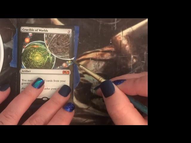 Art Extenson on MTG M19 Crucible of Worlds: Time Lapse