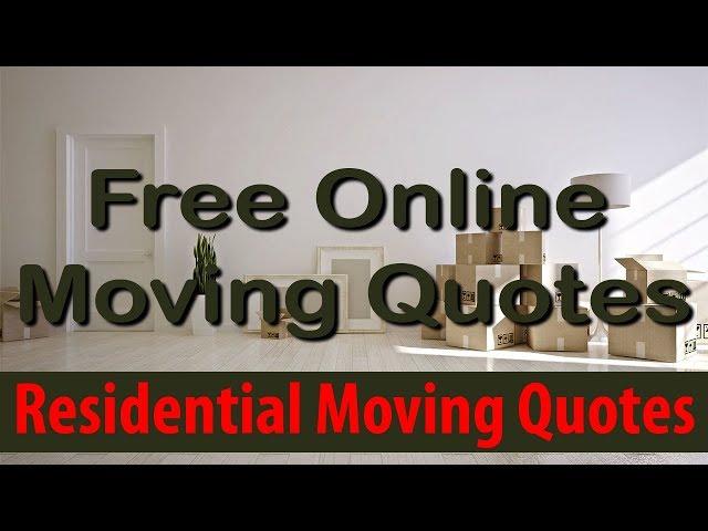 Residential Moving Quotes | Get 7 FREE Moving Quotes & Save Up To 35%