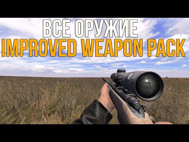 ВСЁ ОРУЖИЕ В МОДЕ IMPROVED WEAPON PACK НА STALKER CALL OF CHERNOBYL