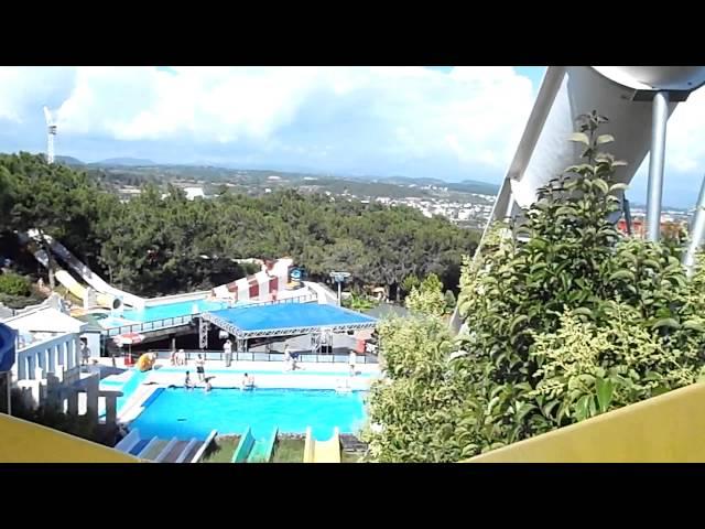 Water Planet Aquapark & Holiday Village HV-1 Жёлтая горка.MP4