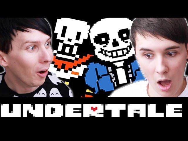 COMIC SANS AND PAPYRUS - Dan and Phil play: Undertale #2