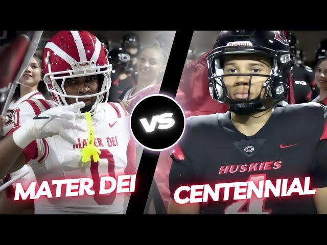  No. 1 Mater Dei Takes on Cali Powerhouse Corona Centennial (#4) | Insane CIF Playoff Mix!